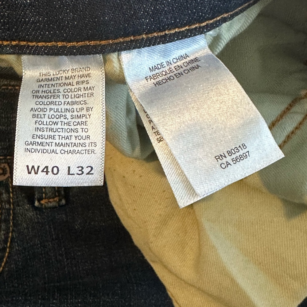 Lucky Brand Men’s Jeans - Picture 4 of 8